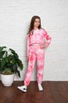 Self Patterned Girl's Suit