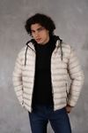 Hooded Inflatable Men's Coat