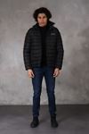 Hooded Inflatable Men's Coat