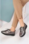 Orthopedic Sole Lace-up Platinum Women's Shoes