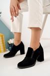 Black Suede Women's Shoes