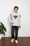 Crew Neck Boy's Knit Sweater