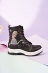 Thermo Sole Printed Black Kids Boots