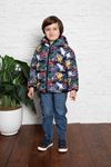 Dinosaur Printed Fleece Baby Coat