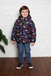 Car Printed Fleece Baby Coat