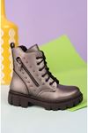 Platinum Children's Postal Boots with Side Zipper