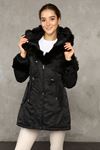 Sheepskin Lined Women's Coat