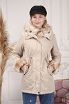 Sheepskin Lined Women's Coat