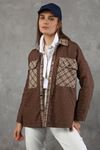 Women's Patterned Pocket Shirt