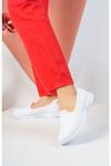 White Aqua Walking Shoes
