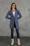 Belted Women's Sweater Cardigan