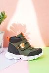 Lighted Khaki Kids Sport Boots