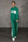 Women's Knitwear Suit with Front Pocket