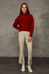 Crew Neck Women's Knit Sweater