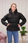 Hooded Inflatable Women Coat