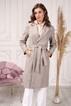 Belted Women's Cashmere Coat