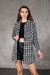 Plaid Women's Tunic with Pockets
