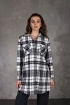 Plaid Women's Tunic with Pockets