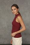 Crew Neck Ribbed Women's Badi