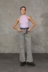 Crew Neck Ribbed Women's Badi
