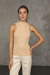 Crew Neck Ribbed Women's Badi