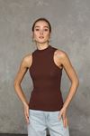 Crew Neck Ribbed Women's Badi