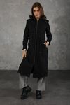 Hooded Long Women's Cashmere Coat