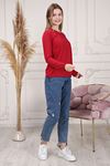 Crew Neck Long Sleeve Bady