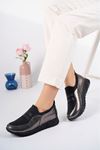 Filled Silvery Sole Rubberized Stone Platinum Women's Shoes