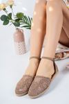 Braided Ankle Strap Taba Babet