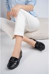 Padded Orthopedic Black Shoes