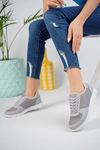 Mesh Gray Sneakers