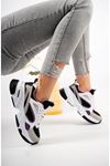 High Sole Black Garnisi Purple Women's Sneakers