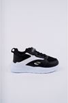 Velcro Mesh Black Kids Sneakers