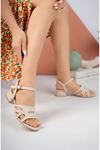 5 Punt Bias Beige Skin Women's Sandals