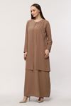 Plus Size Mink 2Li Set with Stones