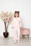 Printed Ruffle Girl's Suit
