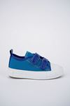 Double Velcro Blue Children's Shoes