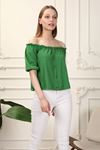 Low Shoulder Women's Blouse