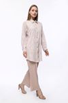 Cream Double Women's Tunic Set