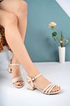 5 Punt Triple Strap Women's Sandals