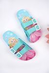 Princess Patterned Girl's Slippers